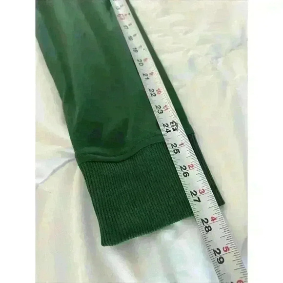 Nike Vintage Green White Stripe Track Jacket Out and Inside Pockets Men’s XXL - Picture 12 of 12